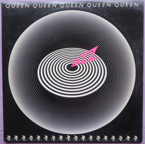 Queen jazz poster inside - queen,