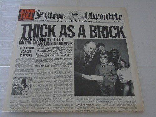 Jethro tull thick a brick - thick,