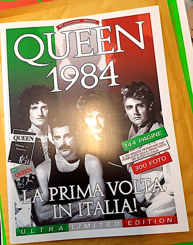 Queen 1984 milano - queen, sanremo